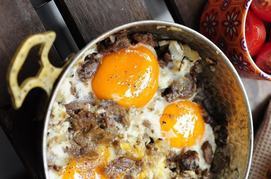 Kavurmalı Yumurta